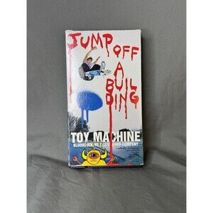 Toy Machine Jump Off A Building Vintage VHS Skate Surf Snow Skateboard Video VTG